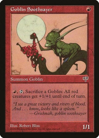 Goblin Soothsayer [Mirage] MTG Single Magic: The Gathering  | Multizone: Comics And Games