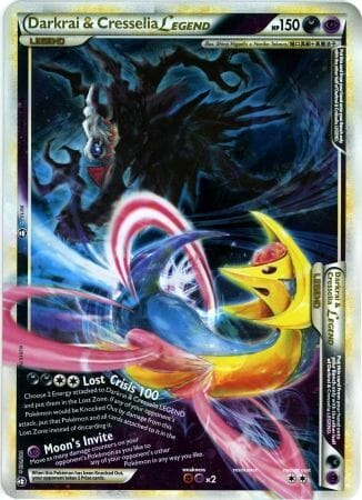Darkrai & Cresselia LEGEND (99/102) (Jumbo Card) [HeartGold & SoulSilver: Triumphant] Pokemon Single Pokémon  | Multizone: Comics And Games
