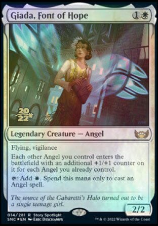 Giada, Font of Hope [Streets of New Capenna Prerelease Promos] MTG Single Magic: The Gathering  | Multizone: Comics And Games