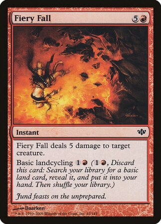 Fiery Fall [Conflux] MTG Single Magic: The Gathering  | Multizone: Comics And Games