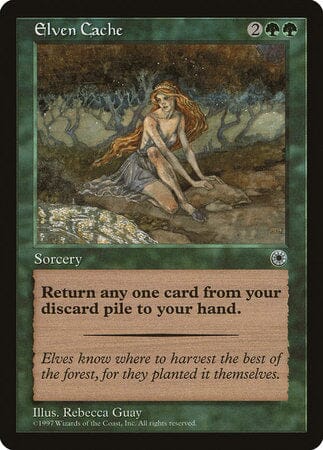 Elven Cache [Portal] MTG Single Magic: The Gathering  | Multizone: Comics And Games