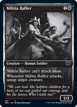 Militia Rallier [Innistrad: Double Feature] MTG Single Magic: The Gathering  | Multizone: Comics And Games