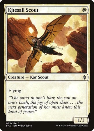 Kitesail Scout [Battle for Zendikar] MTG Single Magic: The Gathering  | Multizone: Comics And Games