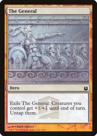 The General [Born of the Gods Hero's Path] MTG Single Magic: The Gathering  | Multizone: Comics And Games