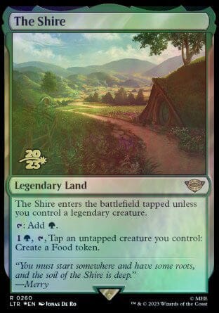 The Shire [The Lord of the Rings: Tales of Middle-Earth Prerelease Promos] MTG Single Magic: The Gathering  | Multizone: Comics And Games