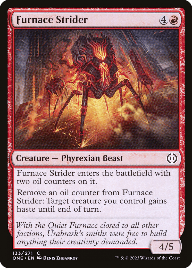 Furnace Strider [Phyrexia: All Will Be One] MTG Single Magic: The Gathering  | Multizone: Comics And Games