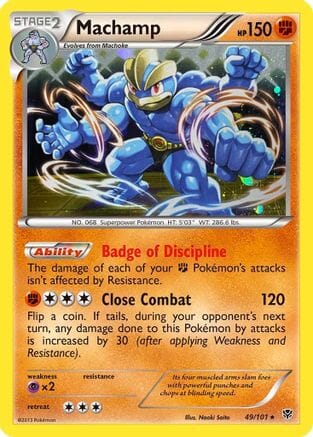 Machamp (49/101) (Cosmos Holo) [Black & White: Plasma Blast] Pokemon Single Pokémon  | Multizone: Comics And Games