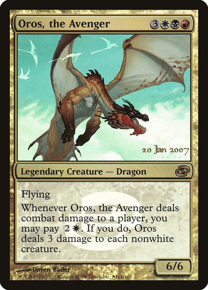 Oros, the Avenger [Planar Chaos Promos] MTG Single Magic: The Gathering  | Multizone: Comics And Games