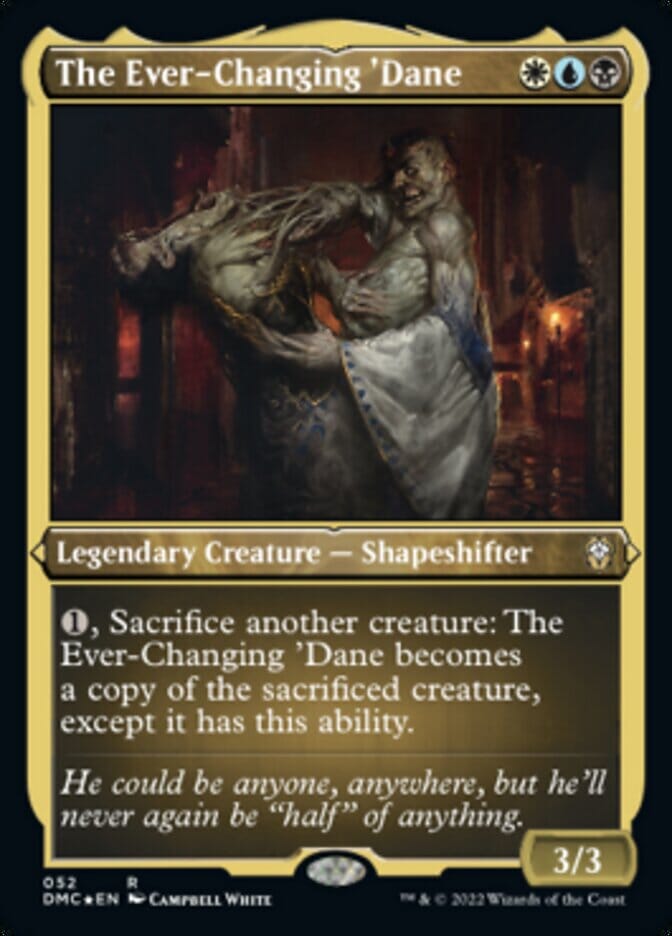 The Ever-Changing 'Dane (Foil Etched) [Dominaria United Commander] MTG Single Magic: The Gathering  | Multizone: Comics And Games