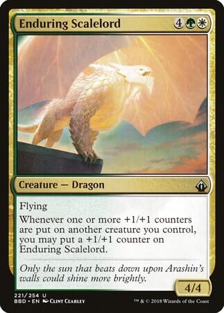 Enduring Scalelord [Battlebond] MTG Single Magic: The Gathering  | Multizone: Comics And Games