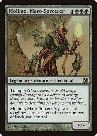 Molimo, Maro-Sorcerer [Duels of the Planeswalkers] MTG Single Magic: The Gathering  | Multizone: Comics And Games