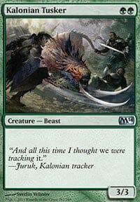 Kalonian Tusker [Magic 2014] MTG Single Magic: The Gathering  | Multizone: Comics And Games