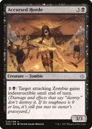 Accursed Horde [Hour of Devastation] MTG Single Magic: The Gathering  | Multizone: Comics And Games