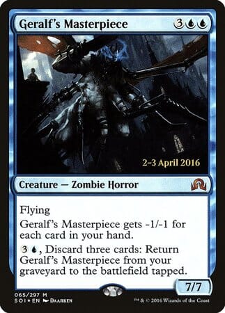 Geralf's Masterpiece [Shadows over Innistrad Promos] MTG Single Magic: The Gathering  | Multizone: Comics And Games
