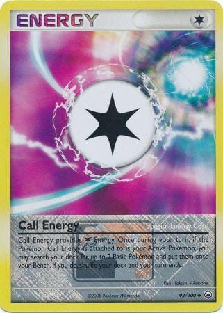 Call Energy (92/100) (League Promo) [Diamond & Pearl: Majestic Dawn] Pokemon Single Pokémon  | Multizone: Comics And Games