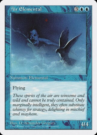 Air Elemental [Fifth Edition] MTG Single Magic: The Gathering  | Multizone: Comics And Games