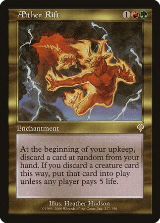Aether Rift [Invasion] MTG Single Magic: The Gathering  | Multizone: Comics And Games