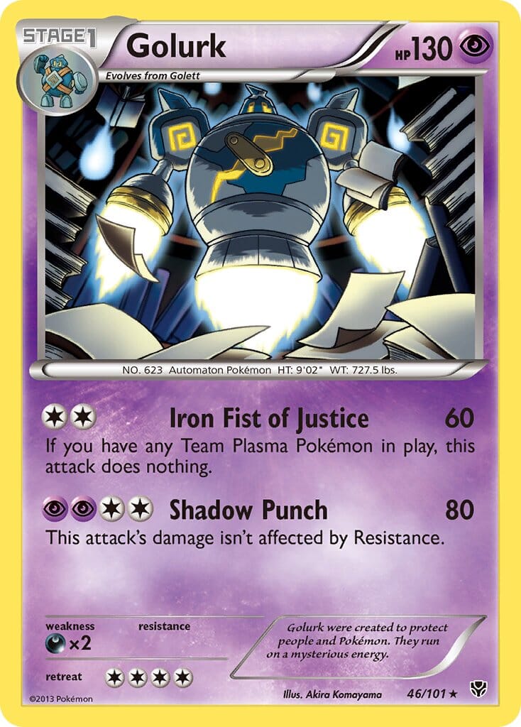 Golurk (46/101) (Theme Deck Exclusive) [Black & White: Plasma Blast] Pokemon Single Pokémon  | Multizone: Comics And Games
