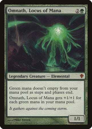 Omnath, Locus of Mana [Worldwake] MTG Single Magic: The Gathering  | Multizone: Comics And Games