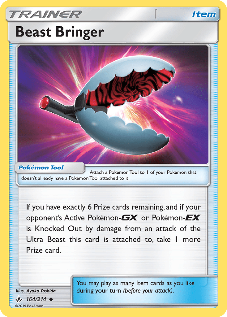 Beast Bringer (164/214) [Sun & Moon: Unbroken Bonds] Pokemon Single Pokémon  | Multizone: Comics And Games