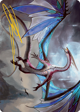 Moonveil Regent Art Card (Gold-Stamped Signature) [Innistrad: Midnight Hunt Art Series] MTG Single Magic: The Gathering  | Multizone: Comics And Games