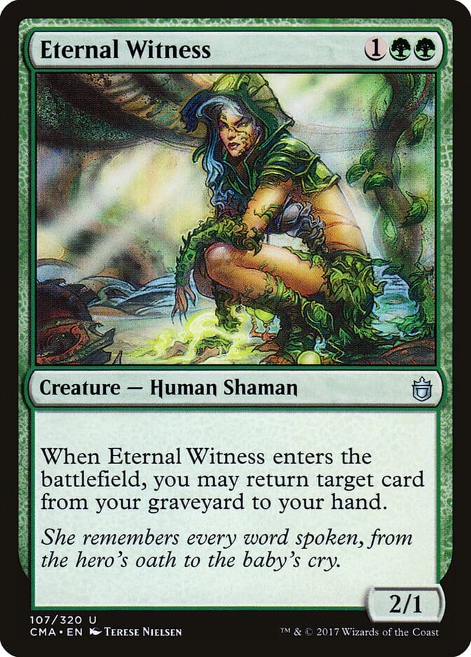 Eternal Witness [Commander Anthology] MTG Single Magic: The Gathering  | Multizone: Comics And Games