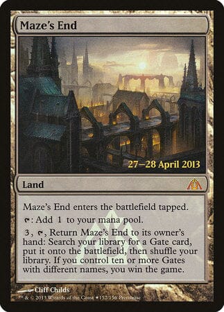 Maze's End [Dragon's Maze Promos] MTG Single Magic: The Gathering  | Multizone: Comics And Games