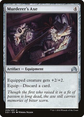 Murderer's Axe [Shadows over Innistrad] MTG Single Magic: The Gathering  | Multizone: Comics And Games