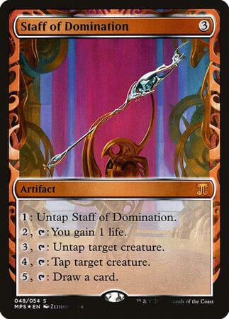 Staff of Domination [Kaladesh Inventions] MTG Single Magic: The Gathering  | Multizone: Comics And Games