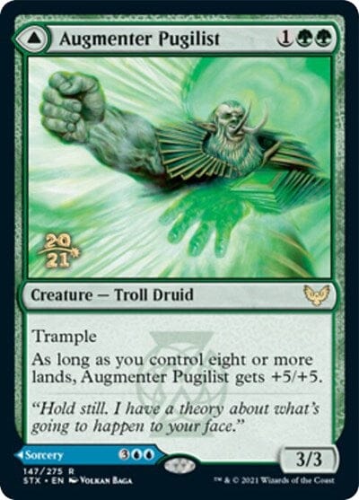 Augmenter Pugilist // Echoing Equation [Strixhaven: School of Mages Prerelease Promos] MTG Single Magic: The Gathering  | Multizone: Comics And Games