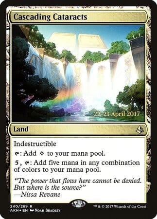 Cascading Cataracts [Amonkhet Promos] MTG Single Magic: The Gathering  | Multizone: Comics And Games
