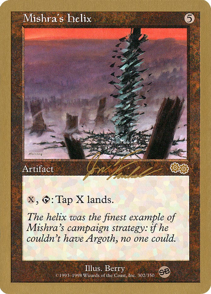 Mishra's Helix (Jon Finkel) (SB) [World Championship Decks 2000] MTG Single Magic: The Gathering  | Multizone: Comics And Games