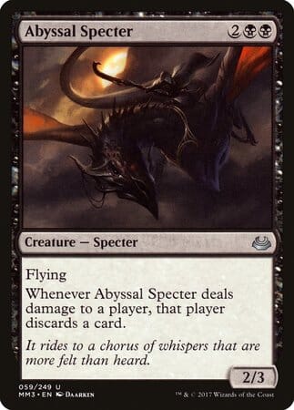 Abyssal Specter [Modern Masters 2017] MTG Single Magic: The Gathering  | Multizone: Comics And Games