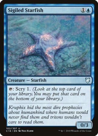 Sigiled Starfish [Commander 2018] MTG Single Magic: The Gathering  | Multizone: Comics And Games