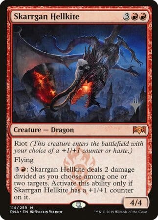 Skarrgan Hellkite [Ravnica Allegiance Promos] MTG Single Magic: The Gathering  | Multizone: Comics And Games