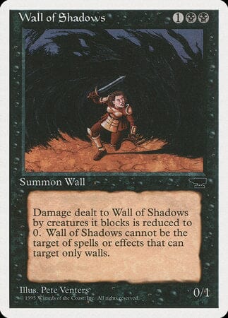 Wall of Shadows [Chronicles] MTG Single Magic: The Gathering  | Multizone: Comics And Games