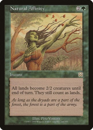 Natural Affinity [Mercadian Masques] MTG Single Magic: The Gathering  | Multizone: Comics And Games
