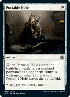 Portable Hole [Dungeons & Dragons: Adventures in the Forgotten Realms] MTG Single Magic: The Gathering  | Multizone: Comics And Games