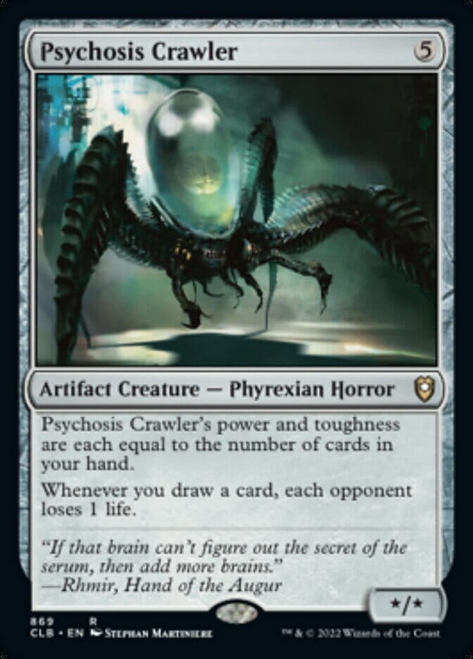 Psychosis Crawler [Commander Legends: Battle for Baldur's Gate] MTG Single Magic: The Gathering  | Multizone: Comics And Games