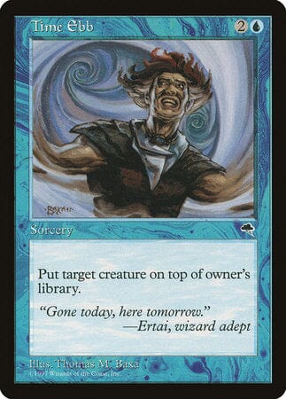 Time Ebb [Tempest] MTG Single Magic: The Gathering  | Multizone: Comics And Games