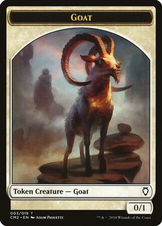 Goat Token [Commander Anthology Volume II Tokens] MTG Single Magic: The Gathering  | Multizone: Comics And Games
