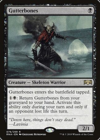 Gutterbones [Ravnica Allegiance] MTG Single Magic: The Gathering  | Multizone: Comics And Games