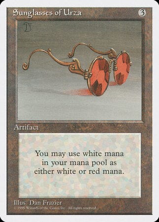 Sunglasses of Urza [Fourth Edition] MTG Single Magic: The Gathering  | Multizone: Comics And Games