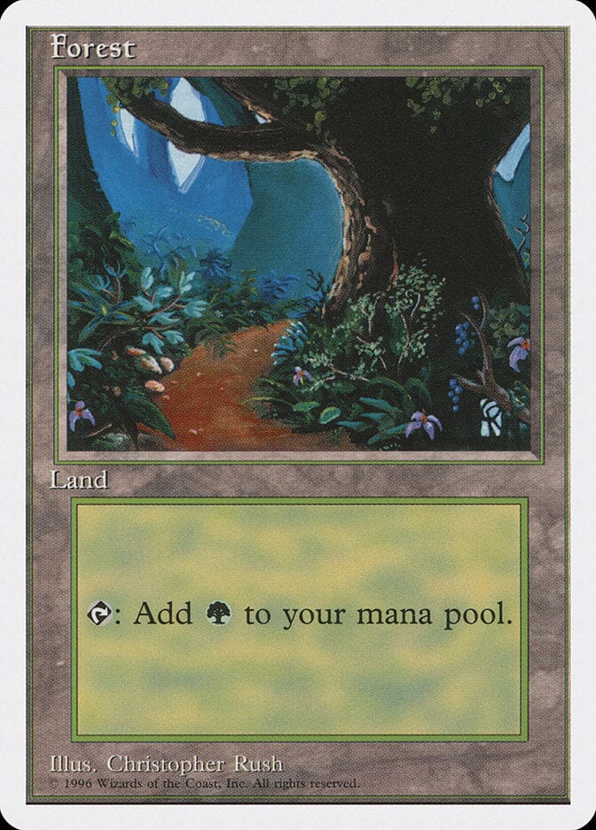 Forest (Dirt Path) [Introductory Two-Player Set] MTG Single Magic: The Gathering  | Multizone: Comics And Games