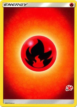 Fire Energy (Charizard Stamp #20) [Battle Academy 2020] Pokemon Single Pokémon  | Multizone: Comics And Games