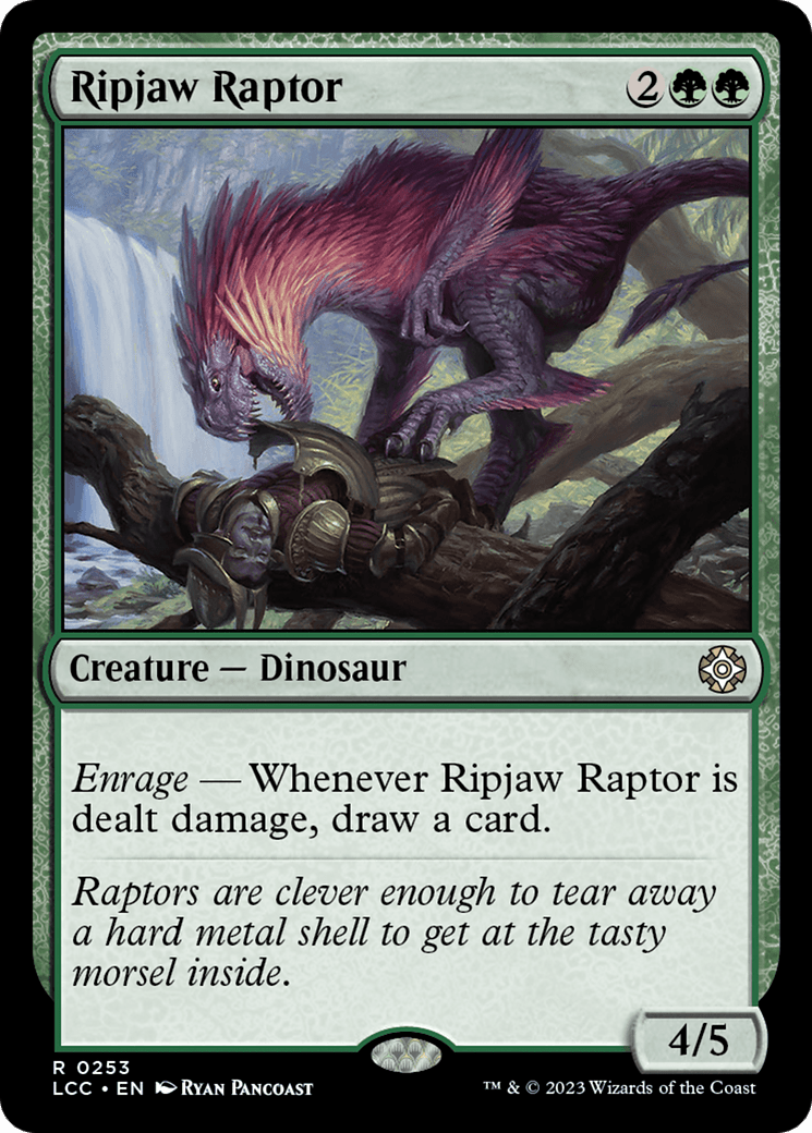 Ripjaw Raptor [The Lost Caverns of Ixalan Commander] MTG Single Magic: The Gathering  | Multizone: Comics And Games