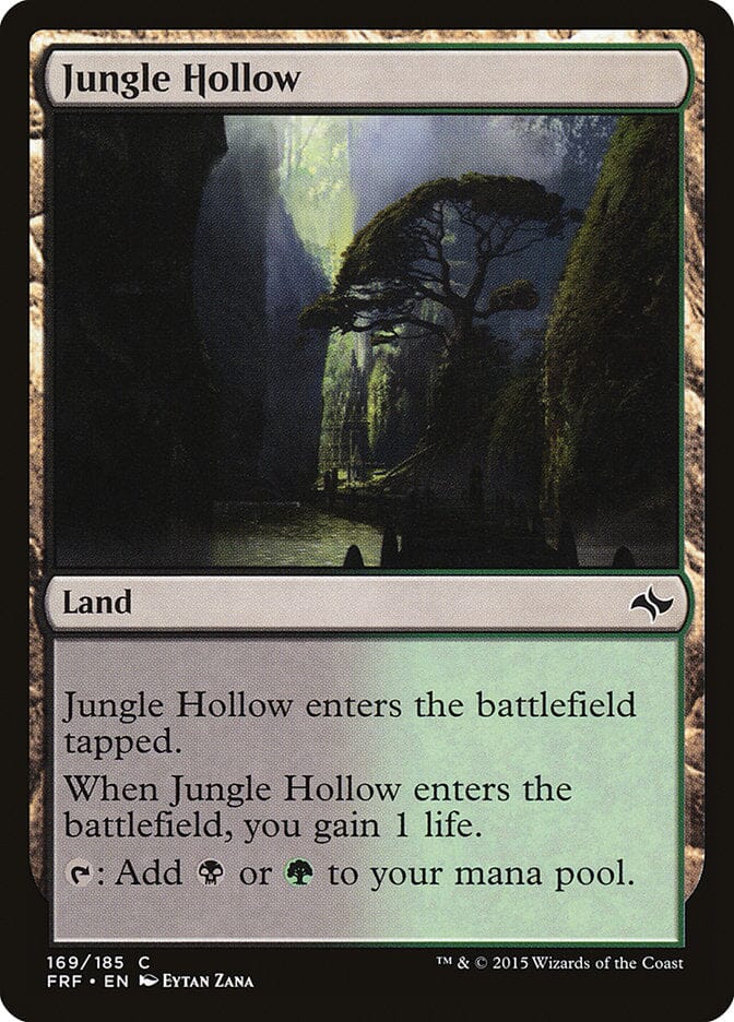 Jungle Hollow [Fate Reforged] MTG Single Magic: The Gathering  | Multizone: Comics And Games