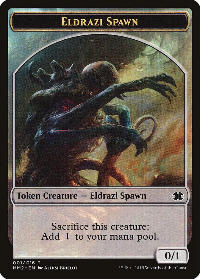 Eldrazi Spawn (001/016) [Modern Masters 2015 Tokens] MTG Single Magic: The Gathering  | Multizone: Comics And Games
