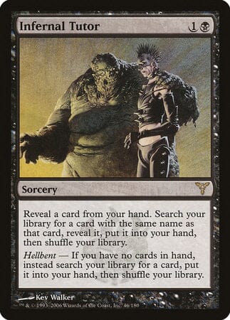 Infernal Tutor [Dissension] MTG Single Magic: The Gathering  | Multizone: Comics And Games