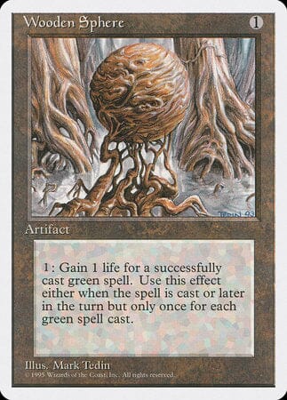 Wooden Sphere [Fourth Edition] MTG Single Magic: The Gathering  | Multizone: Comics And Games